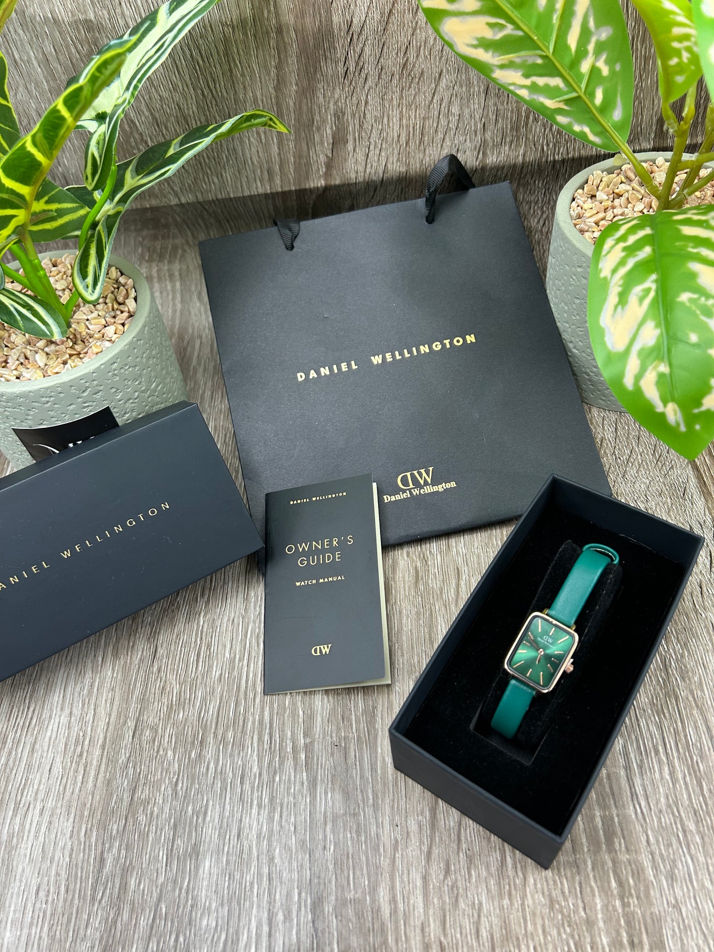 DANIEL WELLINGTON CUIR FEMMES