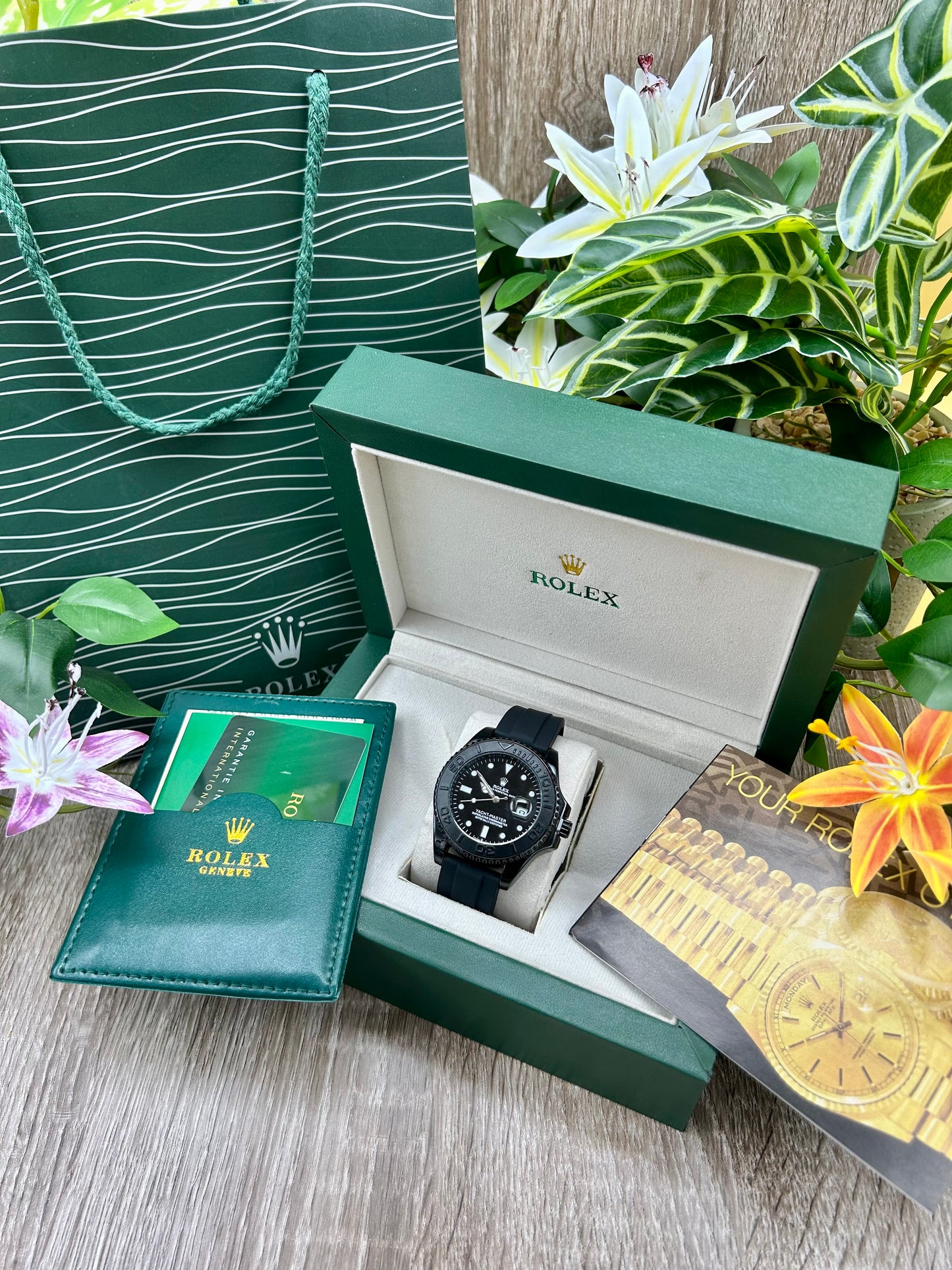 ROLEX BRACLET CAOUTCHOUC