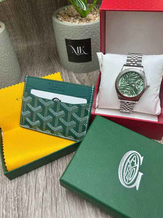 Rolex + goyard