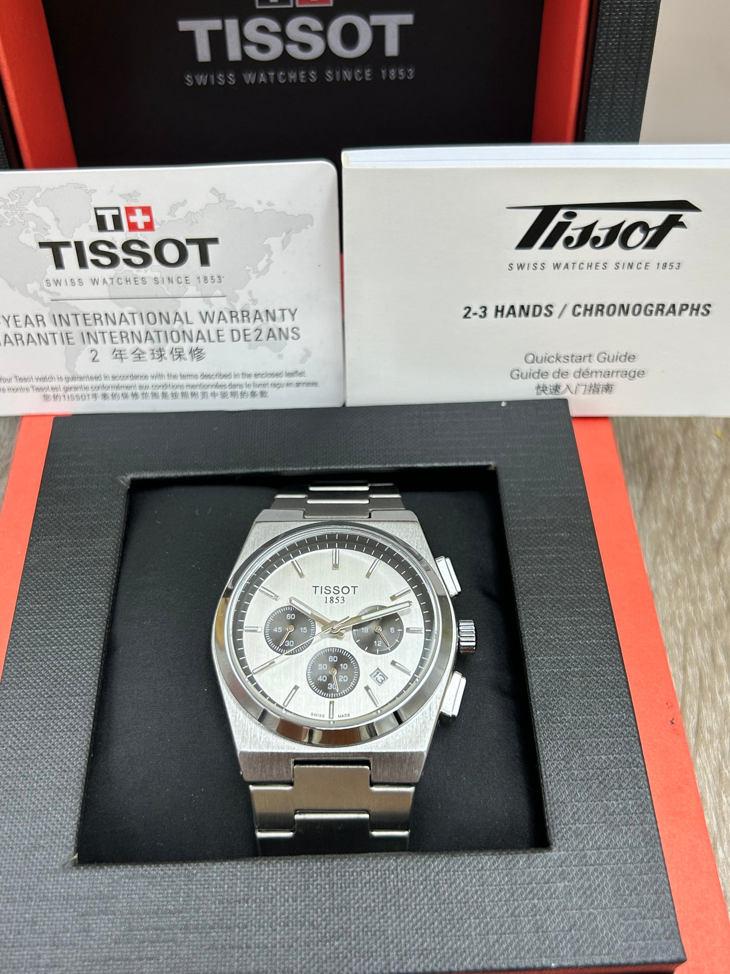 Tissot Prx chronograph