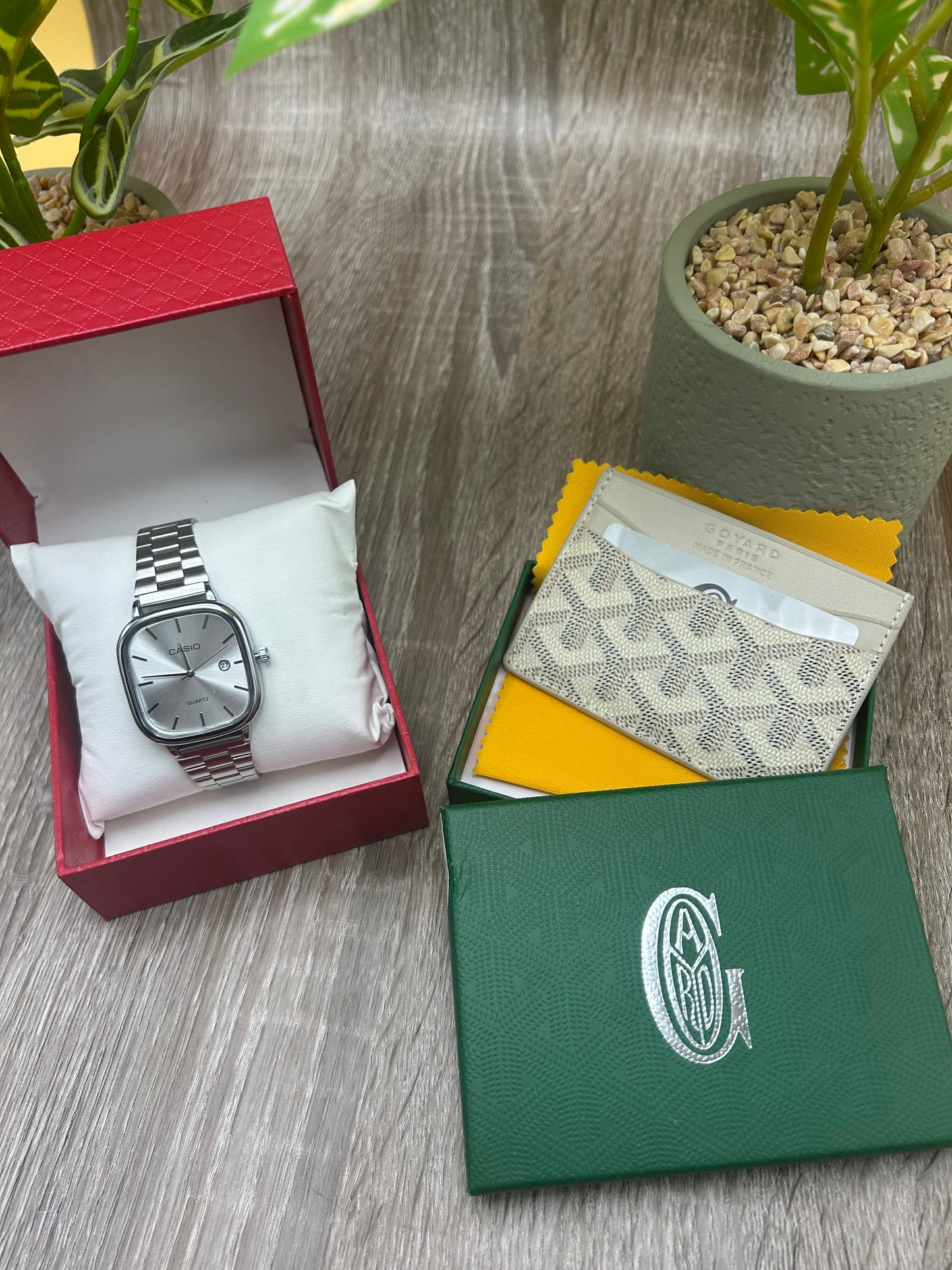 Casio + goyard